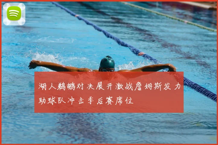 湖人鹈鹕对决展开激战詹姆斯发力助球队冲击季后赛席位